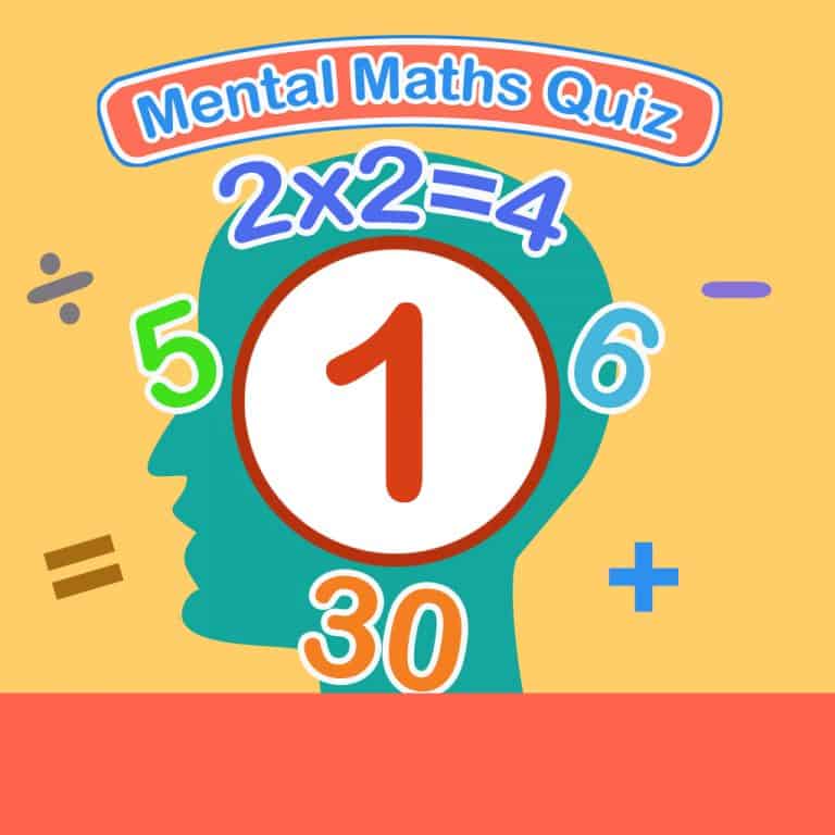 Mental Math Quiz Games Online for Kids