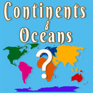 continents and oceans quiz