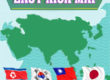 East Asia map