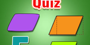 Parallelograms Quiz 5 Parallelograms Quiz 5