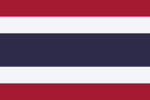 International flags Thailand