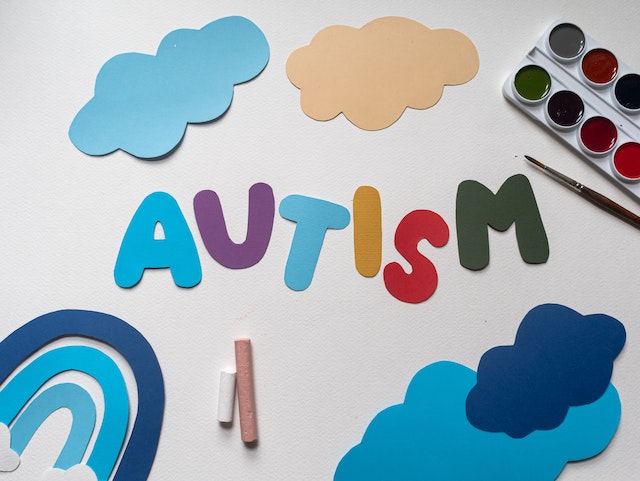 autism written using colors