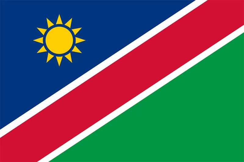 African Flags Namibia