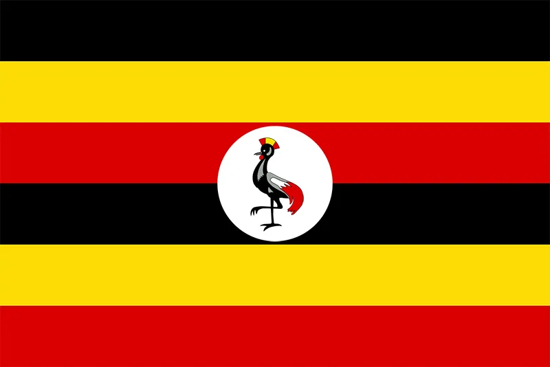 African Flags Uganda