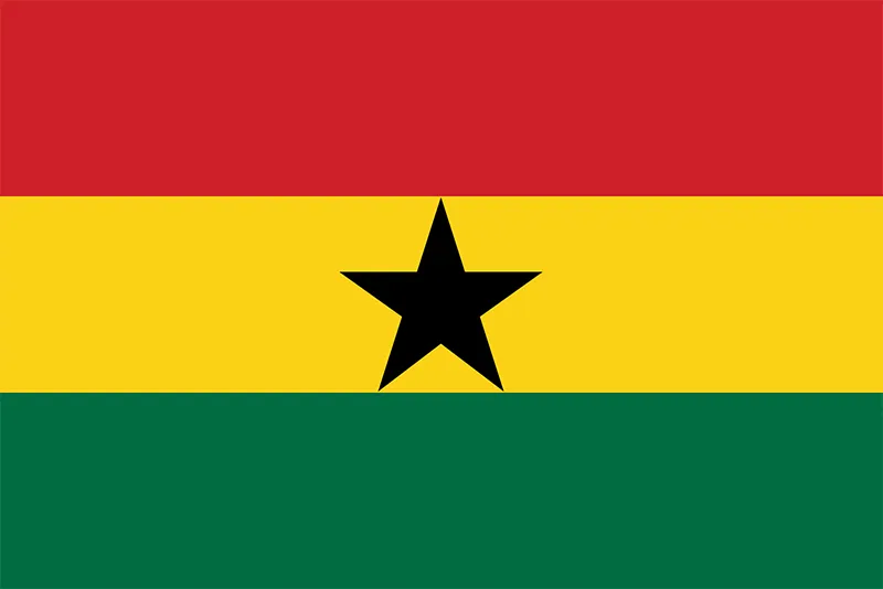 African Flags Ghana