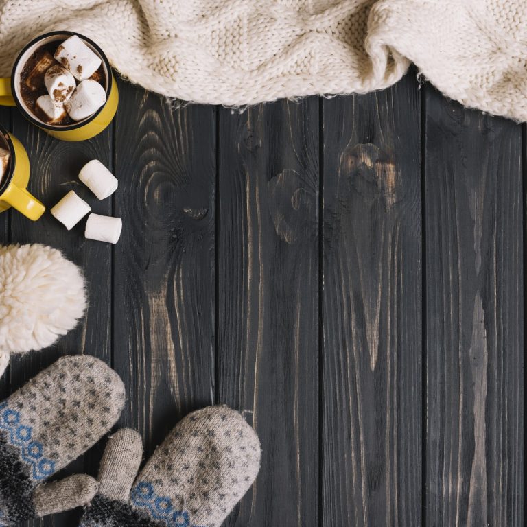 marshmallow and gloves