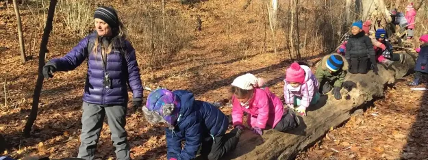 Kids Outside to Learn About Nature and Science