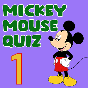 mickey mouse quiz 1