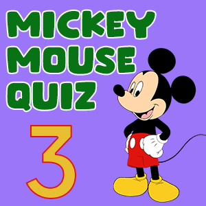 mickey mouse quiz 3