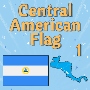 Central American Flag 1