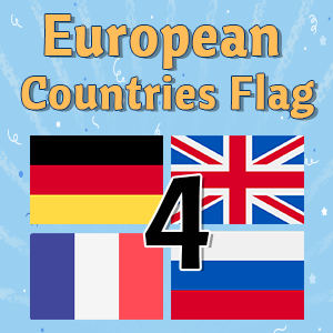 European Countries Flag 4