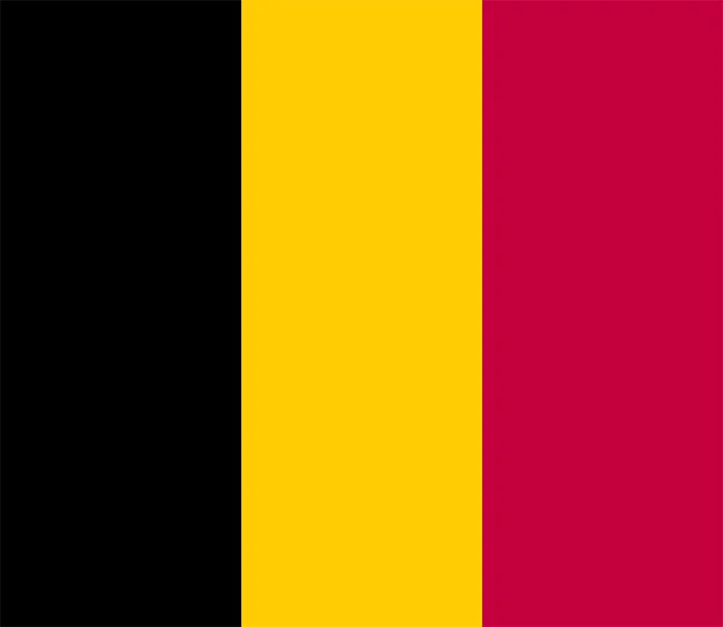 European Flags Belgium