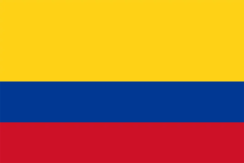 International Flags Colombia