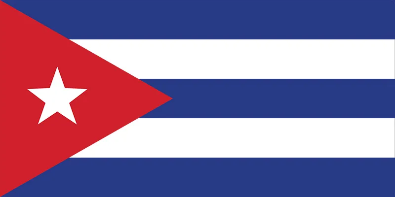 International Flags Cuba