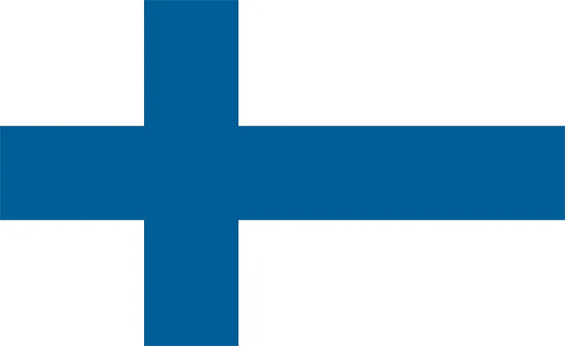 flags of european countries - Finland
