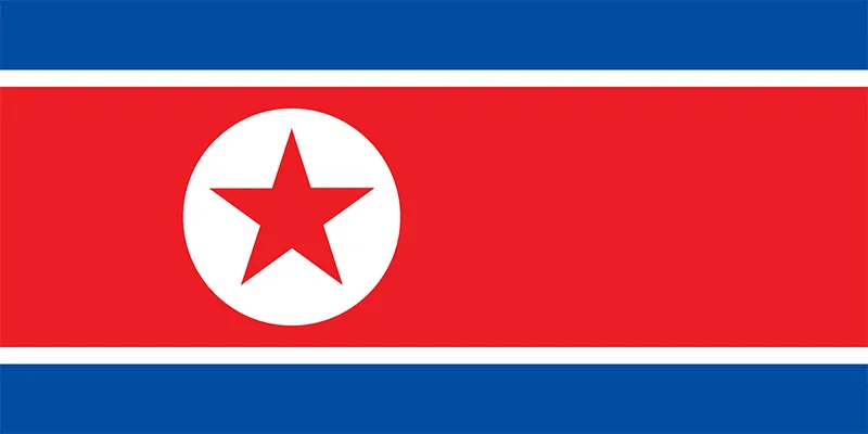 International Flags North Korea