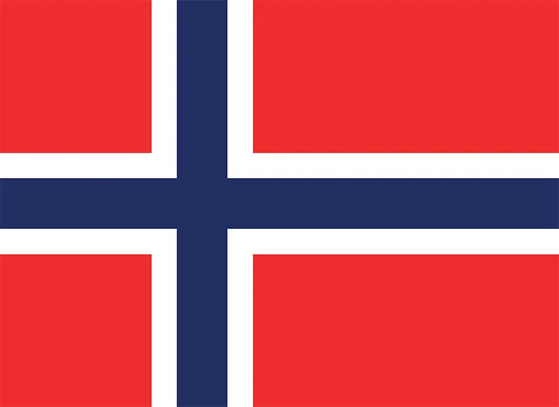 European Flags Norway