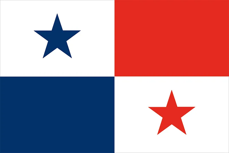 Central American Flags Panama