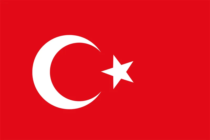 International Flags Turkey