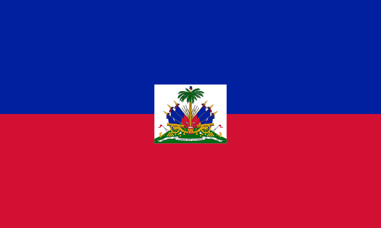 North America Flags Haiti