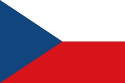 European Flag of the Czech Republic