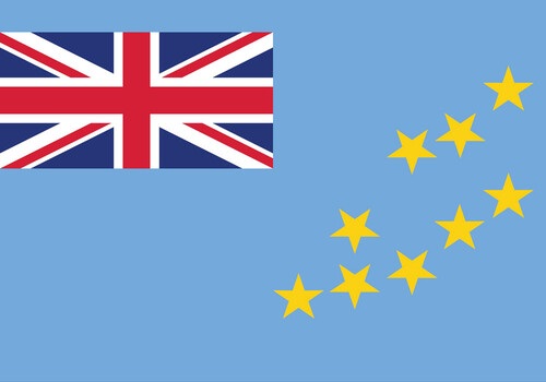 Oceania Flag Tuvalu