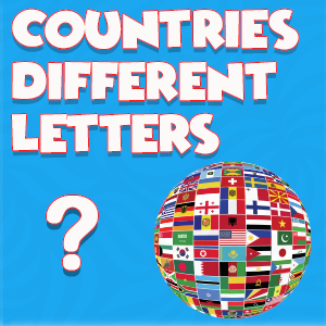 Countries with Different Alphabets Quiz for Kids