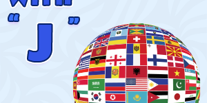 Countries different letters