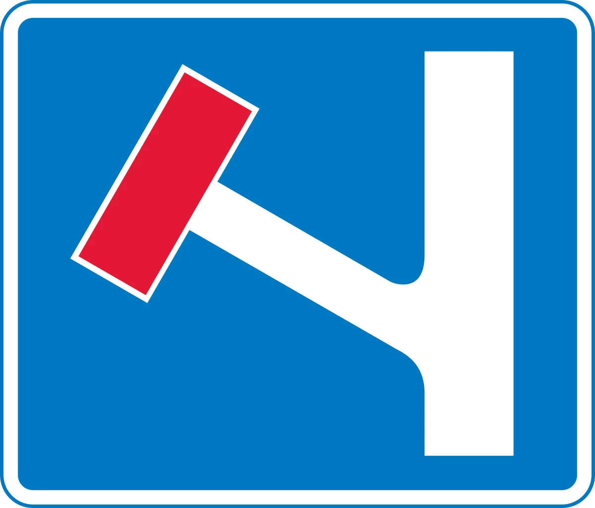 No through road on the left 06
