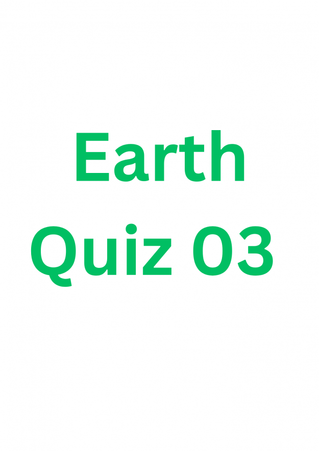 Earth Quiz 03