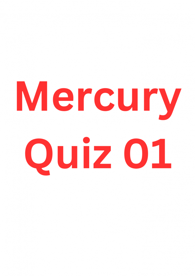 Mercury Quiz 01