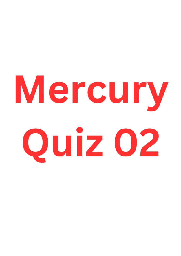 Mercury Quiz 02