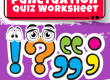 Punctuation Quiz Worksheet