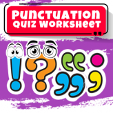 Punctuation Quiz Worksheet