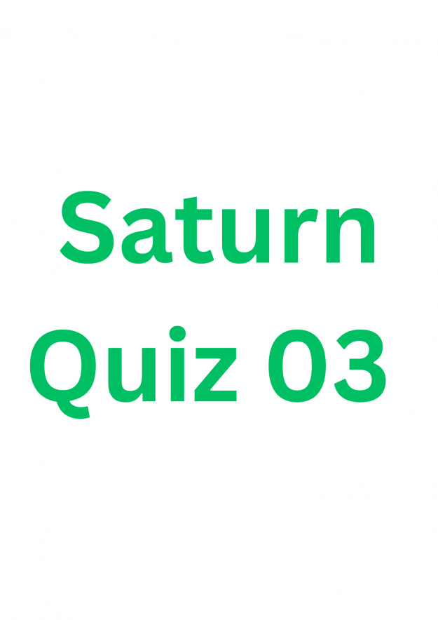 Saturn Quiz 03