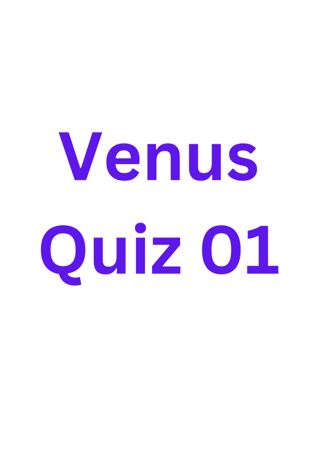 Venus Quiz 01