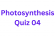 Photosynthesis Quiz 04