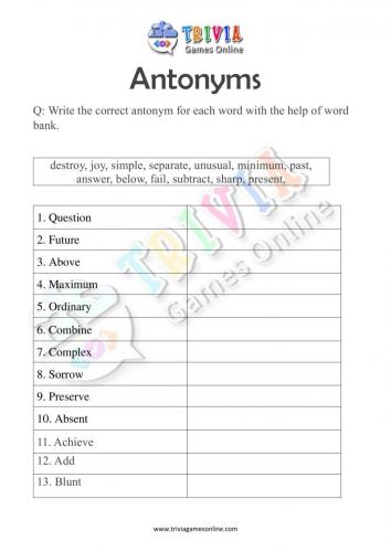 Antonyms-Quiz-Worksheets-Activity-02