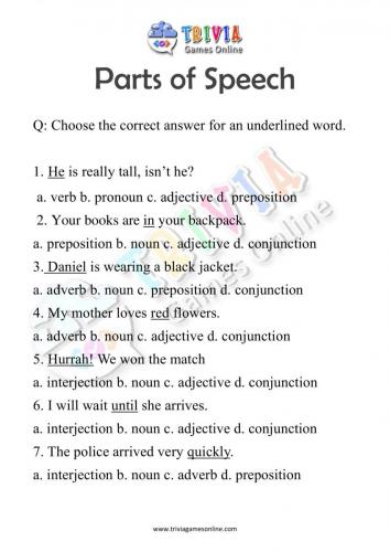 Parts-of-Speech-Quiz-Worksheets-Activity-10