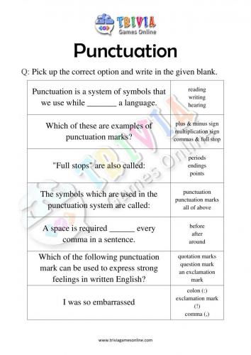 Punctuation-Quiz-Worksheets-Activity-01