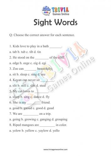 Sight-Words-Quiz-Worksheets-Activity-03