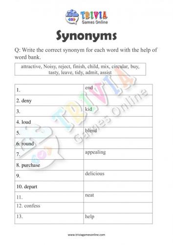 Synonyms-Quiz-Worksheets-Activity-03